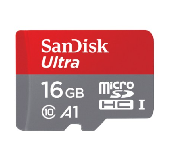 SanDisk 16GB MicroSD Card